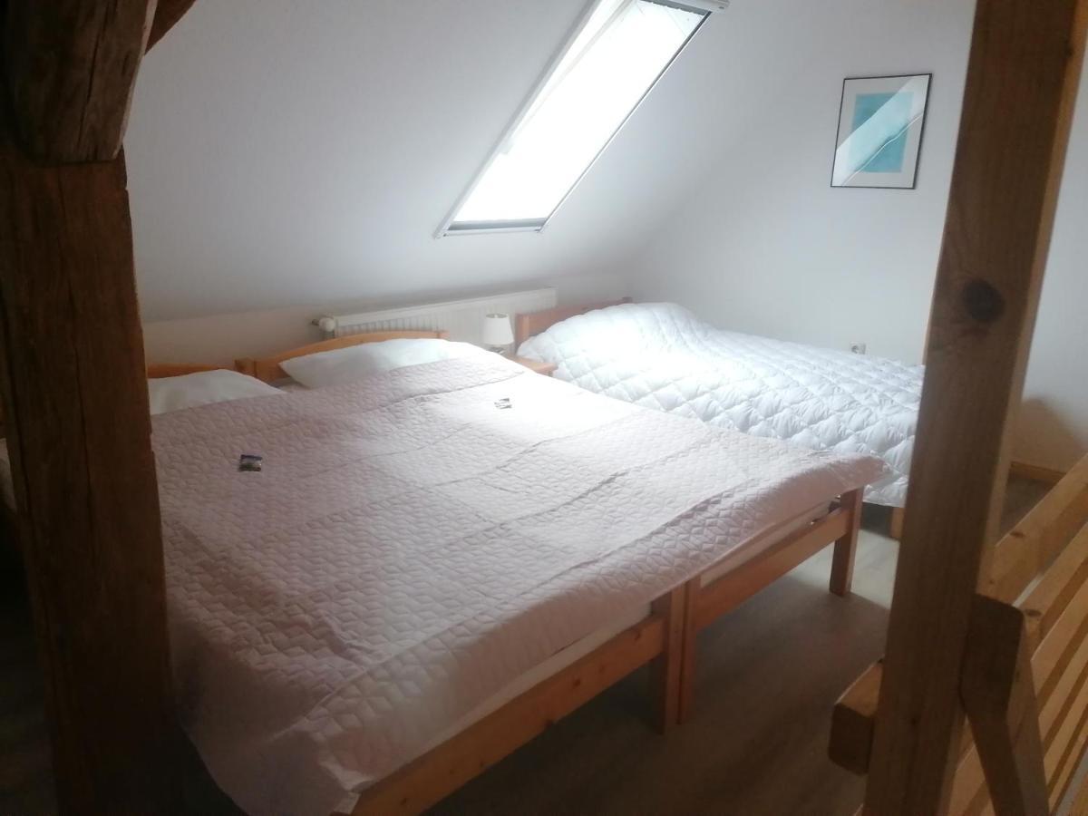Boddenhus Auf Ruegen - Ferienwohnungen Und Pension Rappin Exterior foto