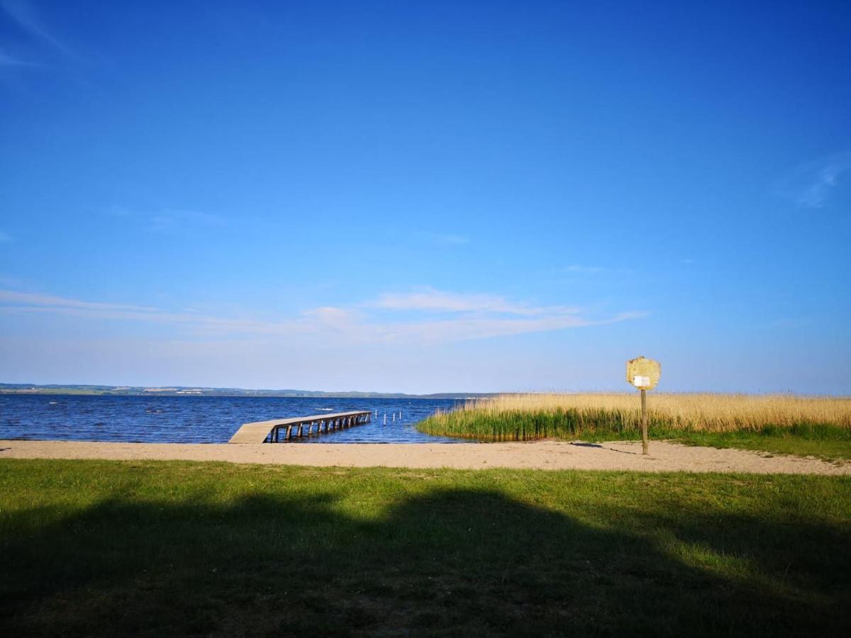 Boddenhus Auf Ruegen - Ferienwohnungen Und Pension Rappin Exterior foto